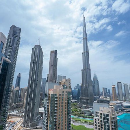Luxury 2 Bedroom Suite With Full Burj Khalifa View Dubai Exterior photo